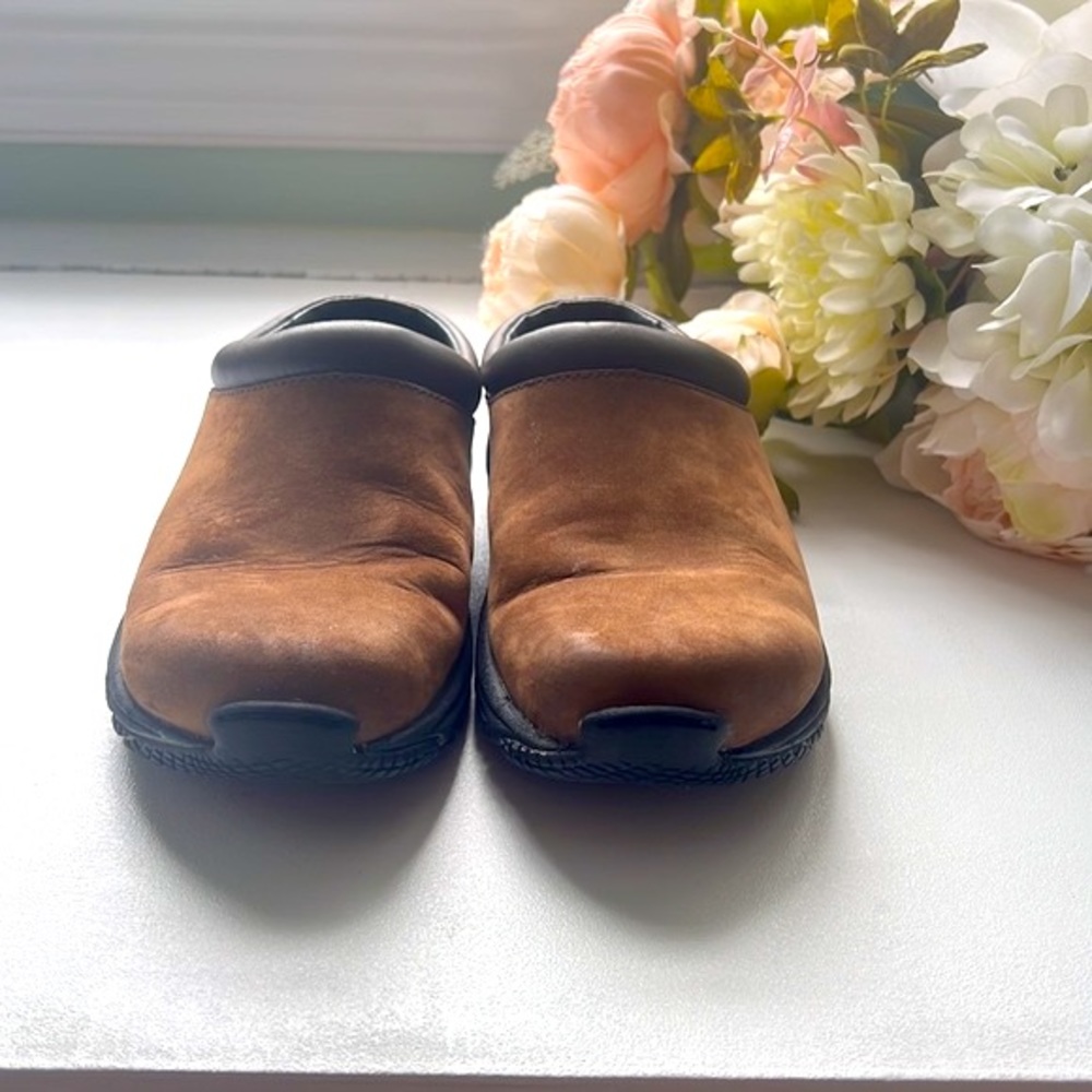 Merrell 6.5 Brown Suede Moc OrthoLite QForm